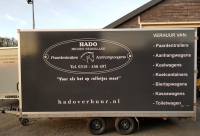 Hapert Geslotenwagen 400 x 150 x 200 2700kg 8